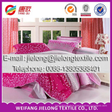 good quality reactive printing bedding set, dubai beautiful bed sheet set bed line